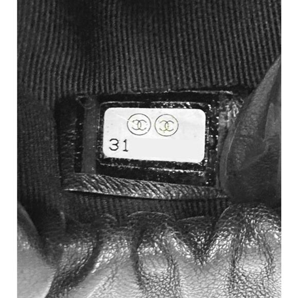 CHANEL Black Mini Bucket Chain Bag A-A30446 - Picture 9 of 12